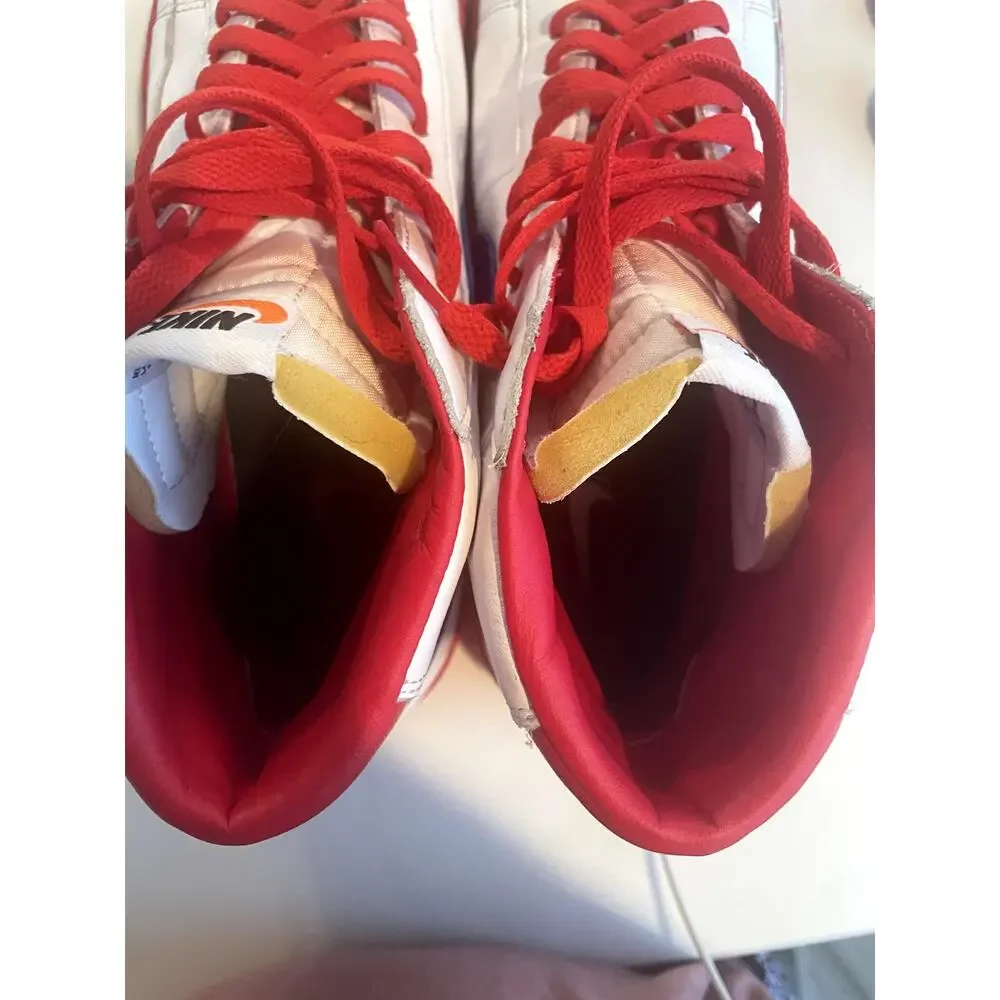 Men's Nike Hightop Red/White/Blue Blazers Size 13